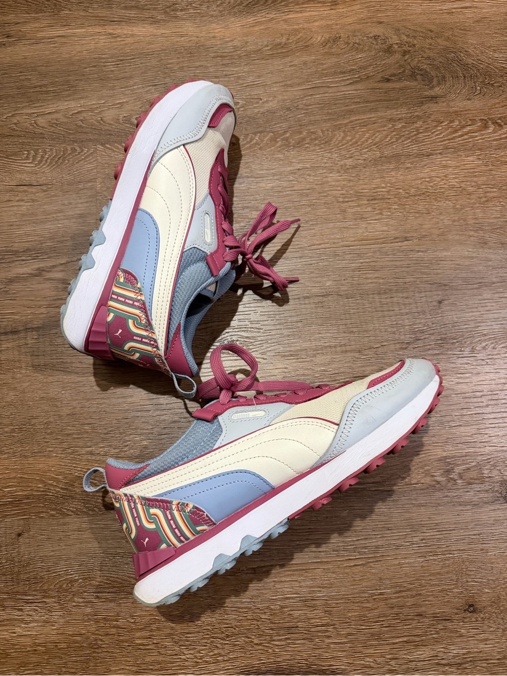 Puma Rider FV Retro Sneakers – Women’s Size 8.5 🌸💙